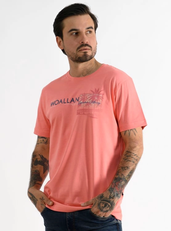 POLO MANGA CORTA ALGODÓN HOMBRE WOALLANCE CLÁSICO - 1