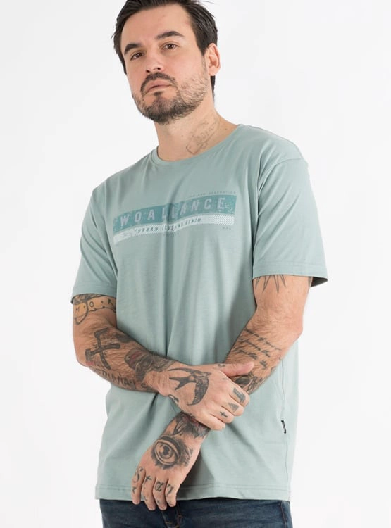 POLO MANGA CORTA ALGODÓN HOMBRE WOALLANCE CLÁSICO - 1