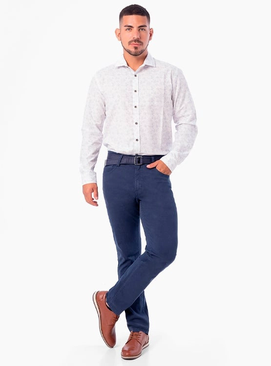 PANTALÓN RECTO HOMBRE PIONIER RELAXED CONFORT - 6