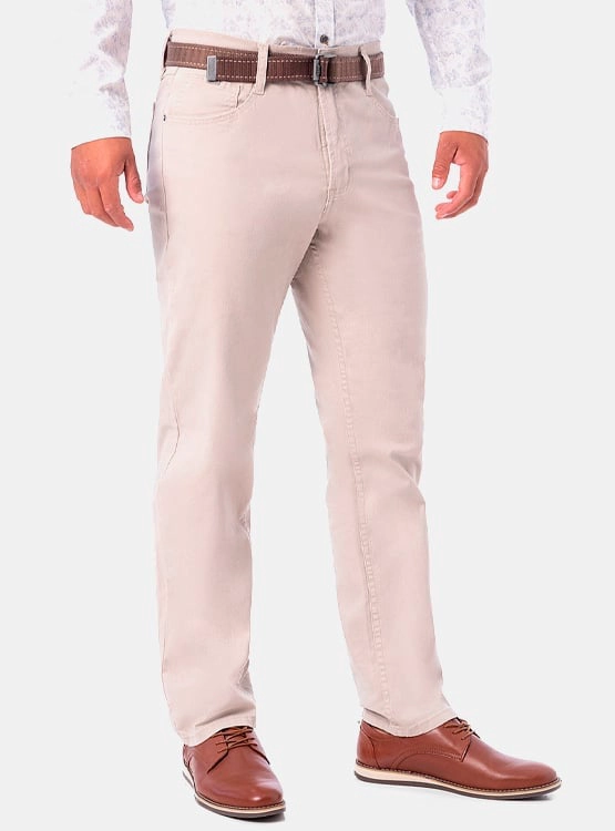 PANTALÓN RECTO HOMBRE PIONIER RELAXED CONFORT - 3