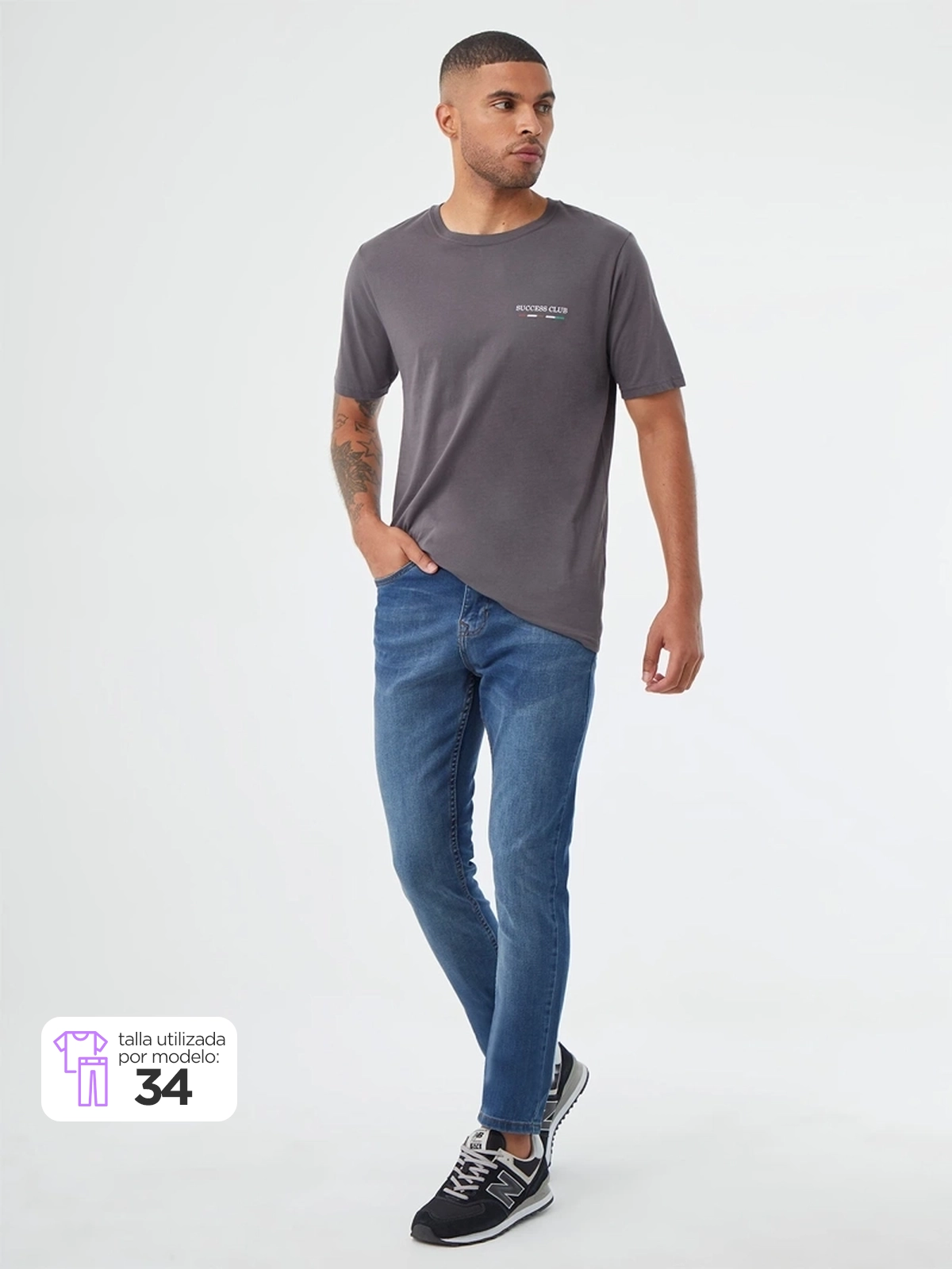 JEAN SKINNY HOMBRE INDEX DARE - 1