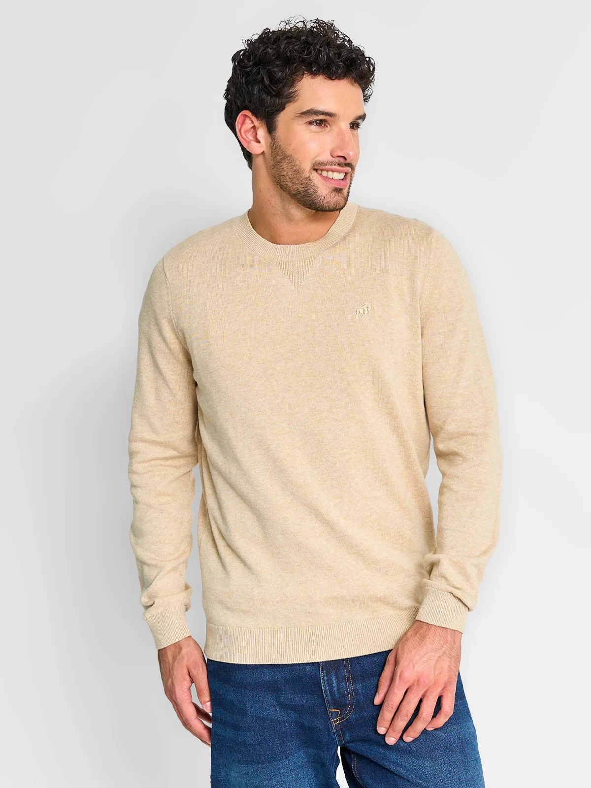 SWEATER HOMBRE ROBERT LEWIS BOWLER CUELLO REDONDO BOWLER - 1