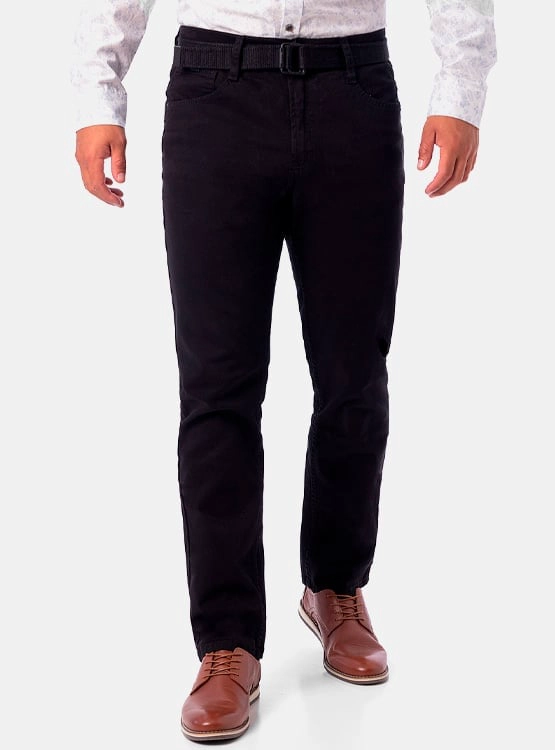 PANTALÓN RECTO HOMBRE PIONIER RELAXED CONFORT - 1