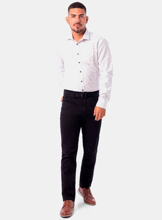 PANTALÓN RECTO HOMBRE PIONIER RELAXED CONFORT - 5