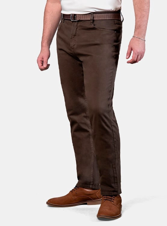 PANTALÓN RECTO HOMBRE PIONIER RELAXED CONFORT - 2