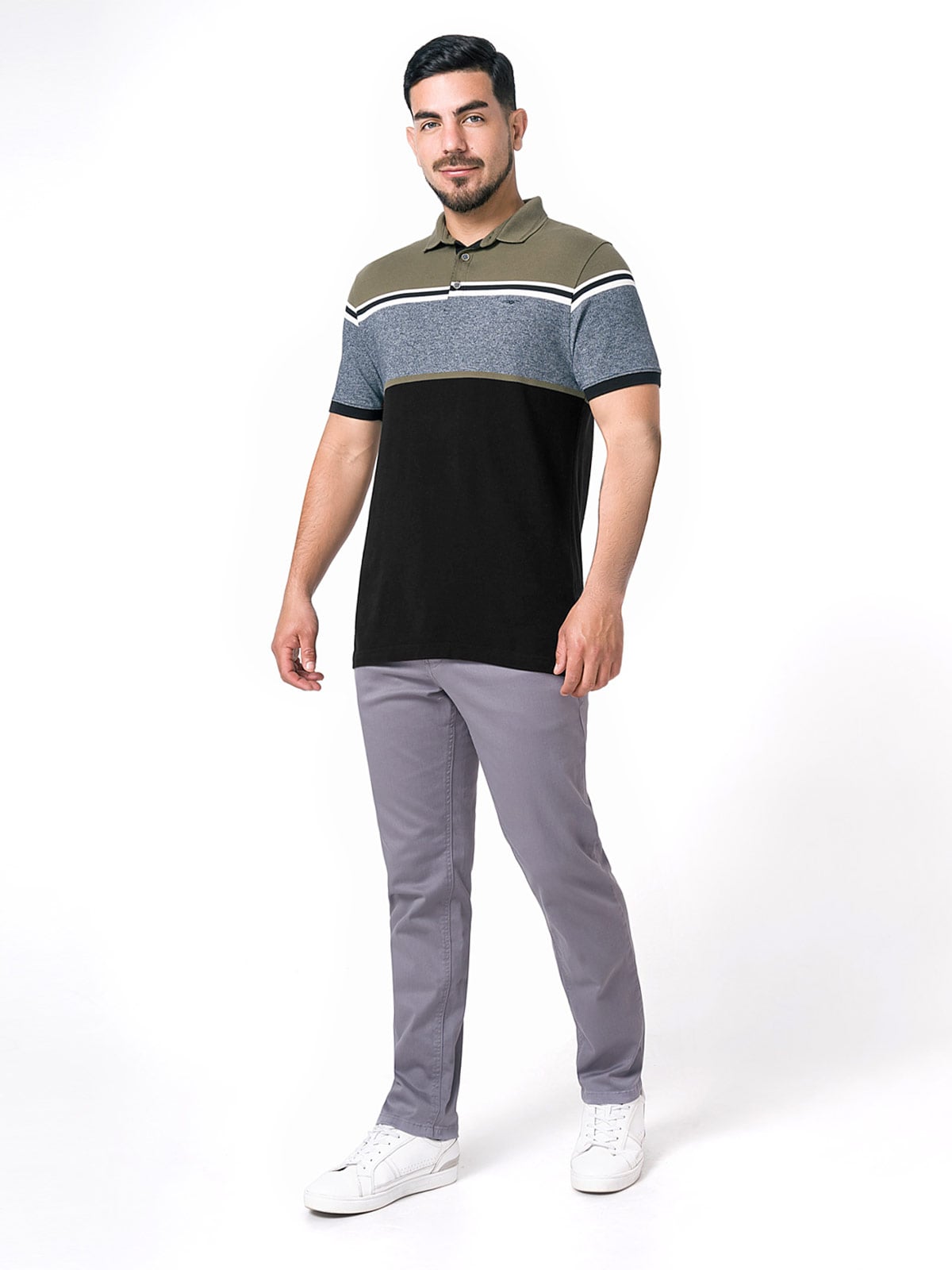 PANTALÓN REGULAR FIT HOMBRE PIONIER ABHEL - 1