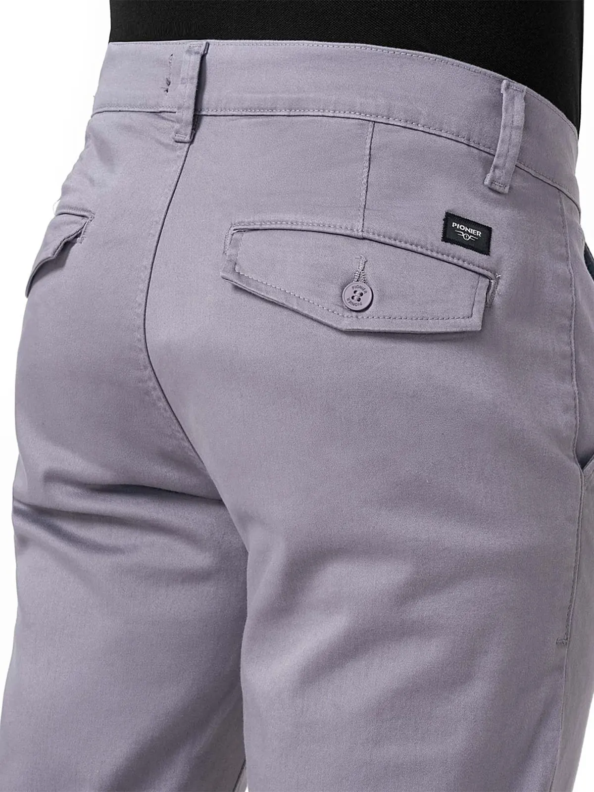 PANTALÓN REGULAR FIT HOMBRE PIONIER ABHEL - 4