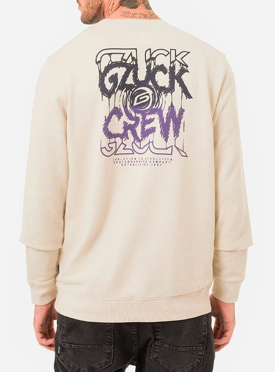 POLERA MANGA LARGA ALGODÓN HOMBRE GZUCK DITZ REGULAR FIT - 2
