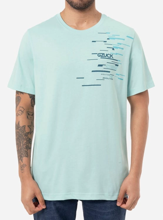 POLO MANGA CORTA ALGODÓN HOMBRE GZUCK DOUYE REGULAR FIT - 1