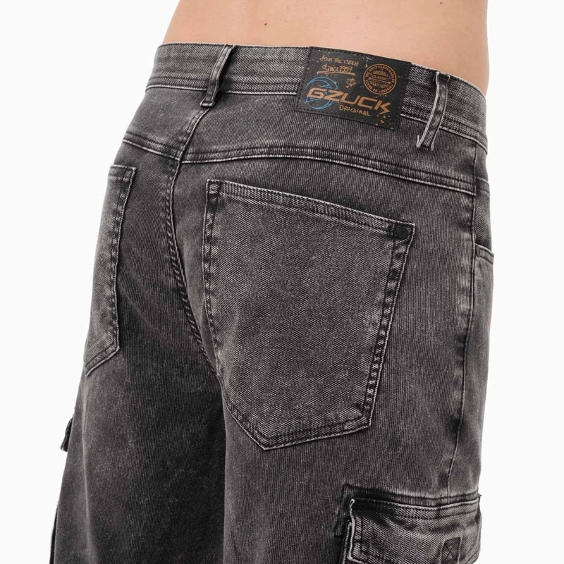 JEAN ALGODÓN SUELTO HOMBRE GZUCK GRIS OSCURO BAGLOR - 4