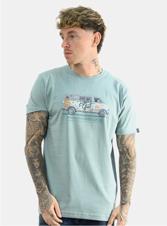 POLO MANGA CORTA ALGODÓN HOMBRE BLACKOUT BÁSICO - 1