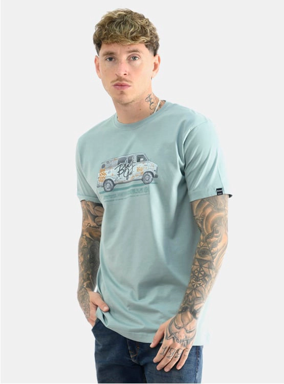 POLO MANGA CORTA ALGODÓN HOMBRE BLACKOUT BÁSICO - 2