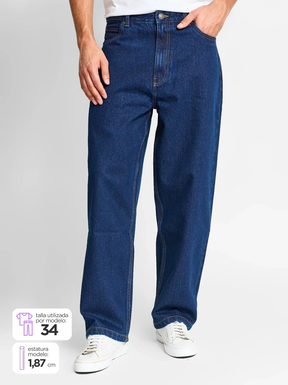 JEANS HOMBRE INDEX DAGGY - 1