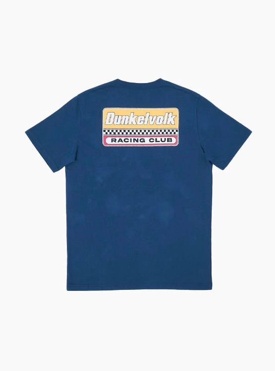 POLO MANGA CORTA ALGODÓN HOMBRE DUNKELVOLK AZUL RACING DUNK - 2