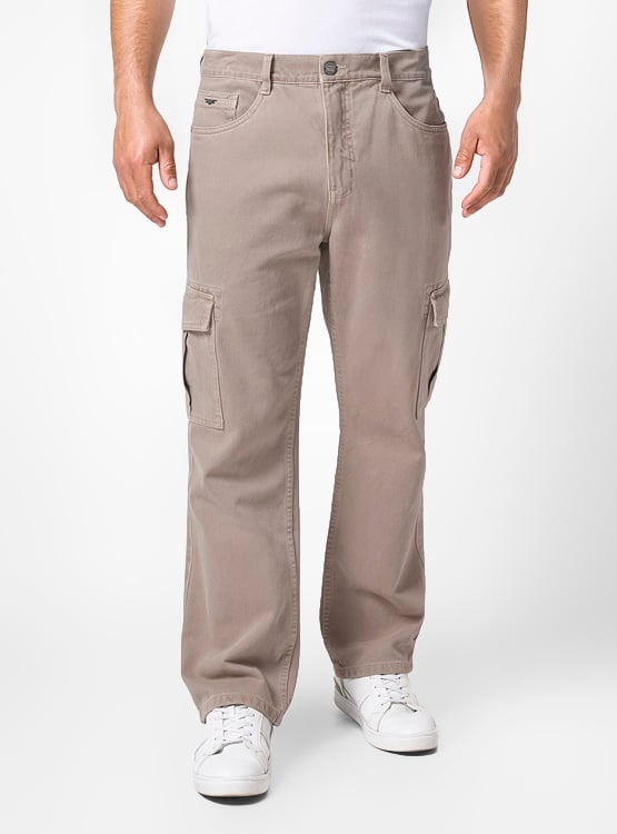 PANTALÓN ALGODÓN SUELTO LOOSE HOMBRE PIONIER WILOW - 1