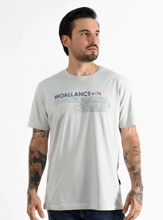 POLO MANGA CORTA ALGODÓN HOMBRE WOALLANCE  CLASICO 070 H24 - 1