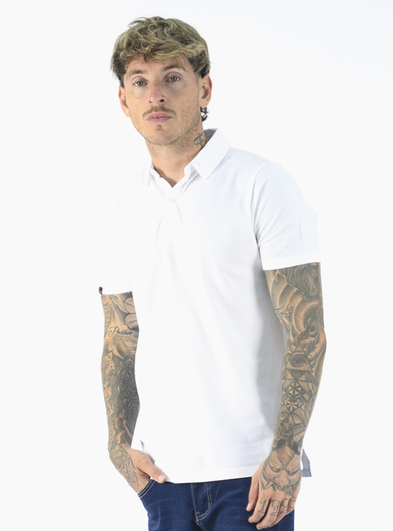 POLO MANGA CORTA ALGODÓN HOMBRE WOALLANCE BOX ESMER H24 - 2
