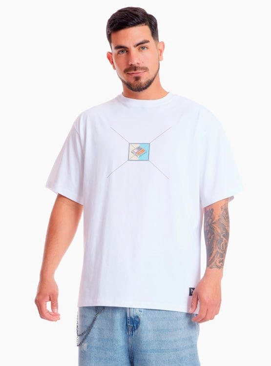 POLO MANGA CORTA ALGODÓN HOMBRE METAL JEANS EDU EDU OVERSIZE - 1