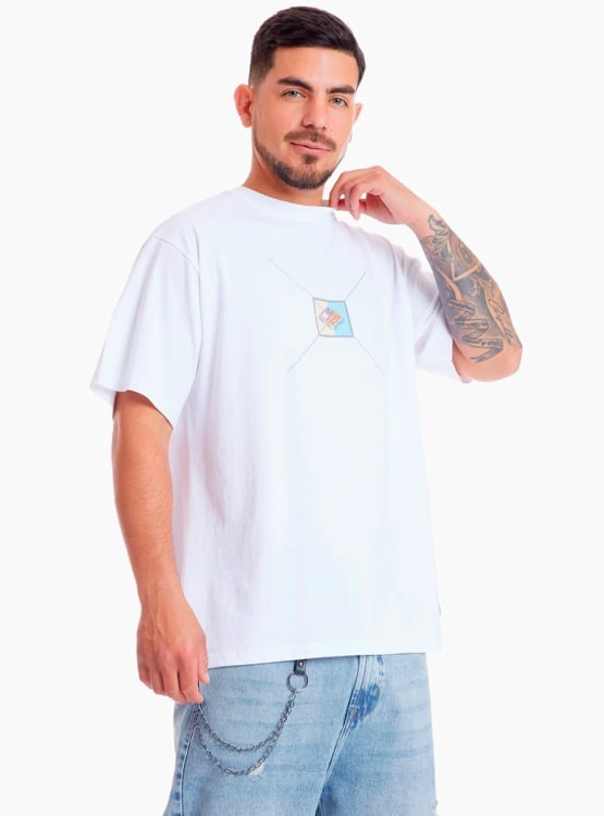 POLO MANGA CORTA ALGODÓN HOMBRE METAL JEANS EDU EDU OVERSIZE - 3