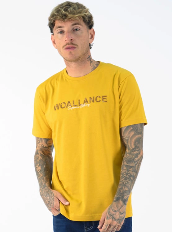 POLO MANGA CORTA ALGODÓN HOMBRE WOALLANCE CLASICO - 1