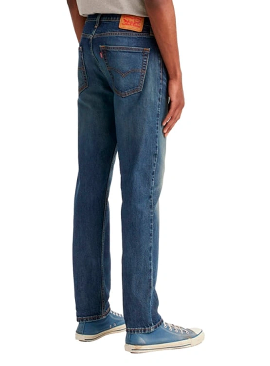 JEAN TAPEDER HOMBRE LEVI'S AZUL OSCURO ALGODÓN 502 TAPER - 3