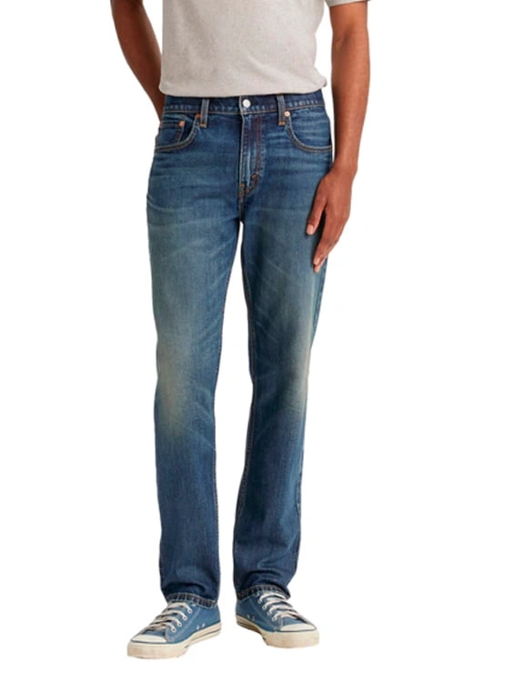 JEAN TAPEDER HOMBRE LEVI'S AZUL OSCURO ALGODÓN 502 TAPER - 1