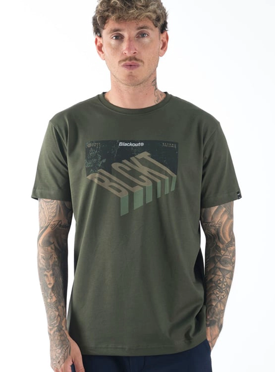 POLO MANGA CORTA ALGODÓN HOMBRE BLACKOUT BASICO 032 H24 - 1