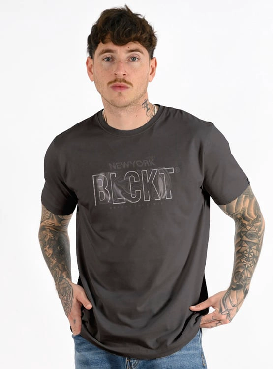POLO MANGA CORTA ALGODÓN HOMBRE BLACKOUT BASICO 034 H24 - 1