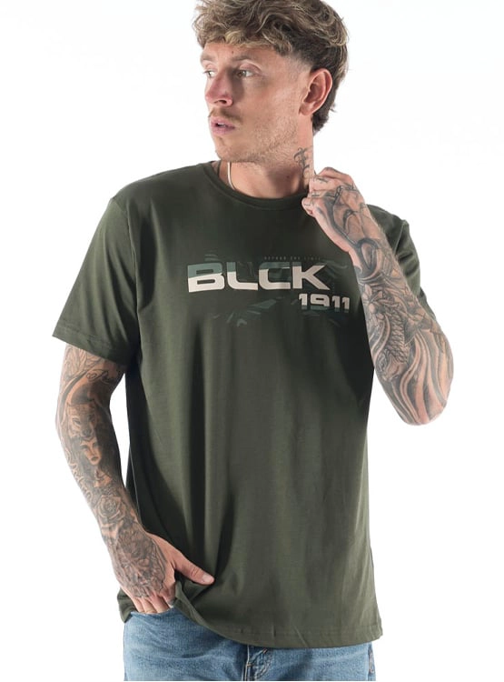 POLO MANGA CORTA ALGODÓN HOMBRE BLACKOUT BASICO 040 H24 - 1