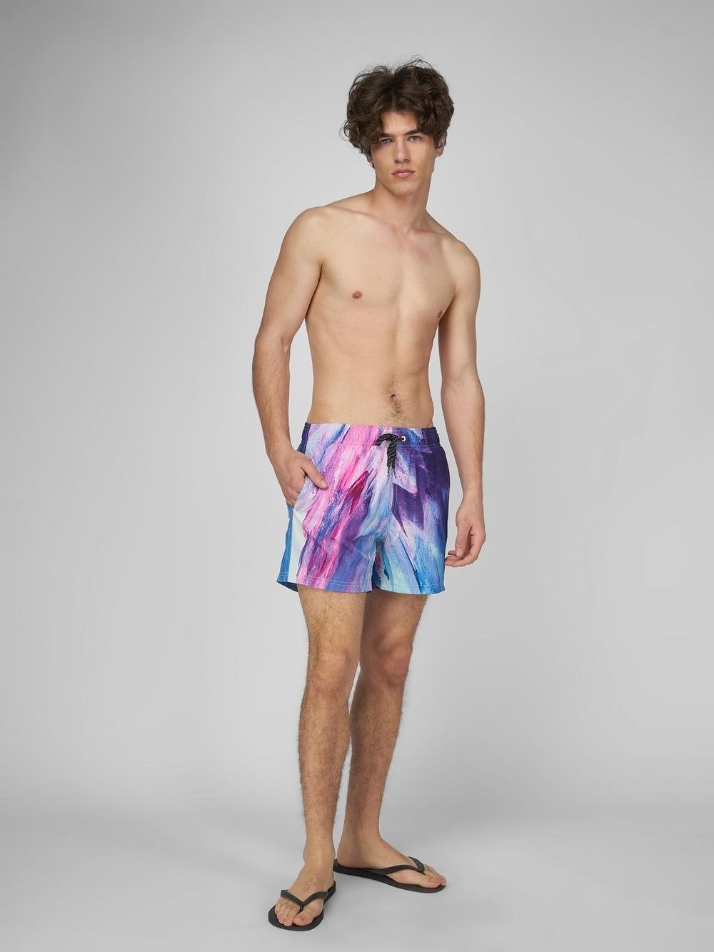 ROPA BAÑO A LA RODILLA HOMBRE DUNKELVOLK BLANCO WAVE BRUSH - 1