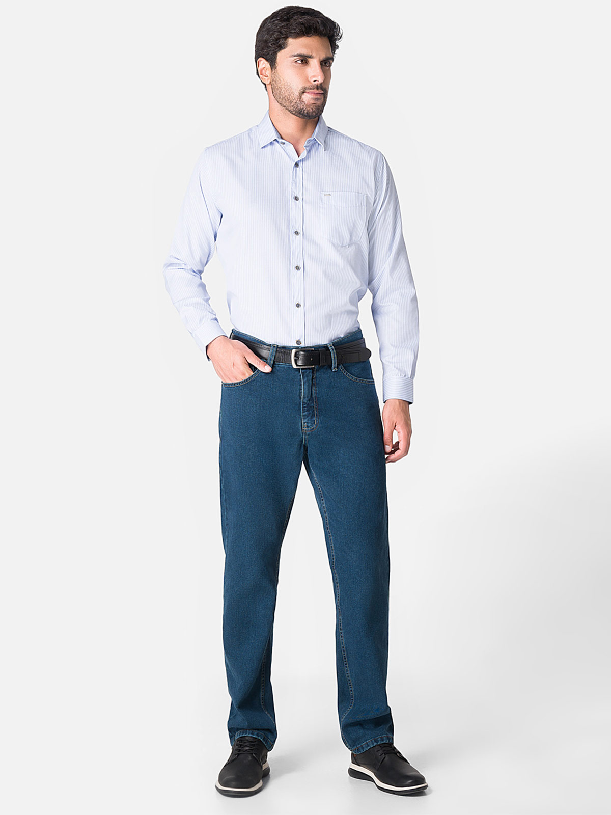 JEAN ALGODÓN RECTO HOMBRE PIONIER C RONALD SOFT - 3
