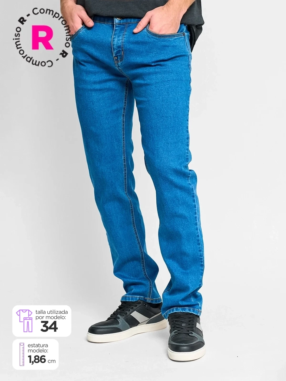 JEANS REGULAR HOMBRE INDEX CALI - 1