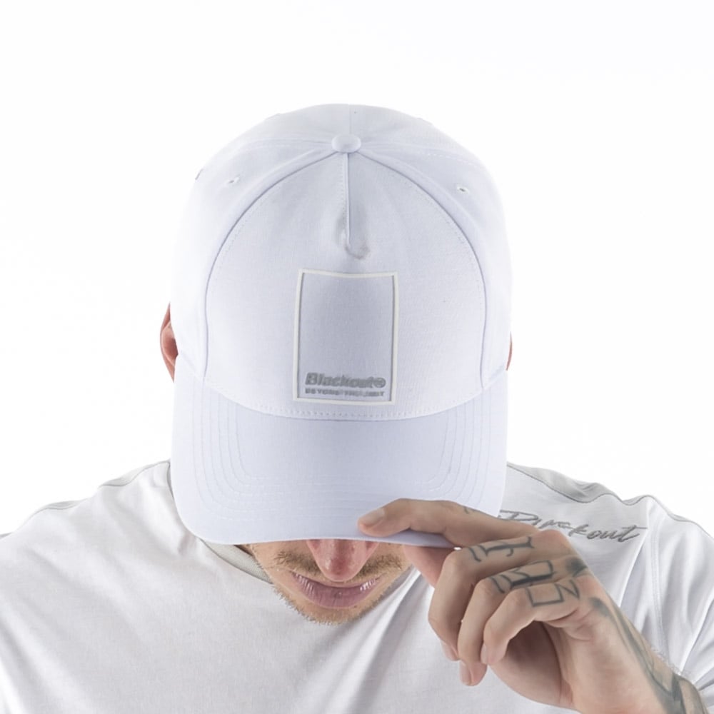 GORRO ALGODÓN BLACKOUT DOOM BLANCO - 3