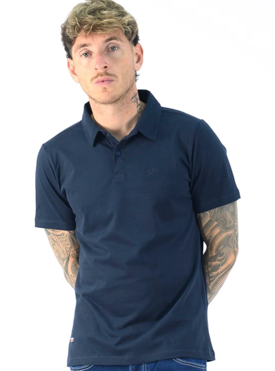 POLO MANGA CORTA ALGODÓN HOMBRE WOALLANCE STEFANO H24-25 BOX - 1