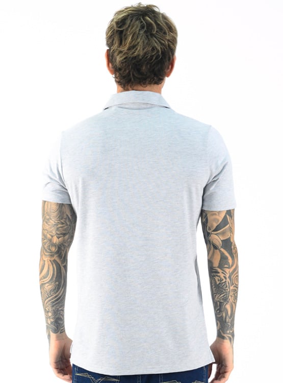 POLO MANGA CORTA ALGODÓN HOMBRE WOALLANCE BOX ESMER H24 - 2