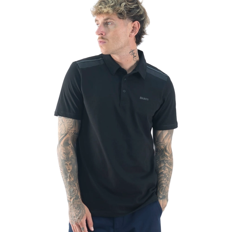 POLO MANGA CORTA ALGODÓN HOMBRE BLACKOUT SIMONS - 2