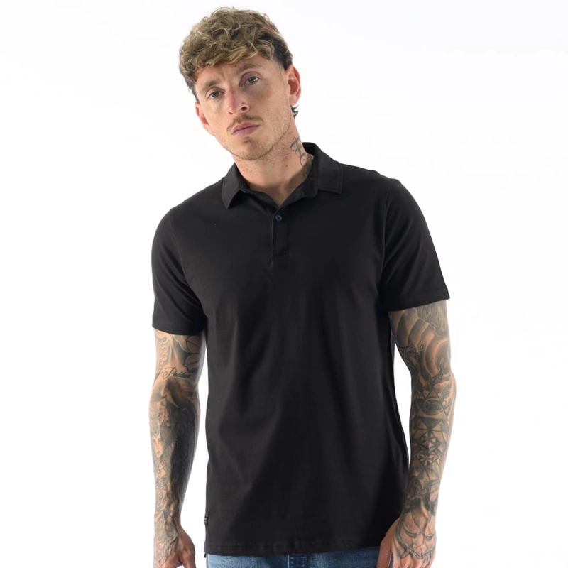 POLO MANGA CORTA ALGODÓN HOMBRE BLACKOUT ESMER - 1