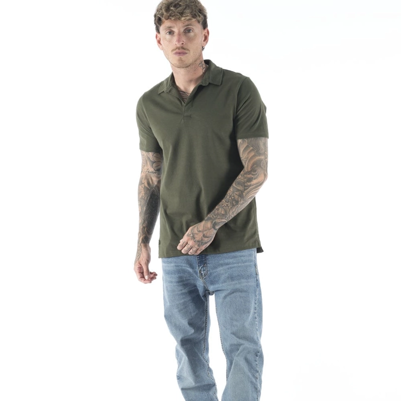 POLO MANGA CORTA ALGODÓN HOMBRE BLACKOUT ESMER - 2