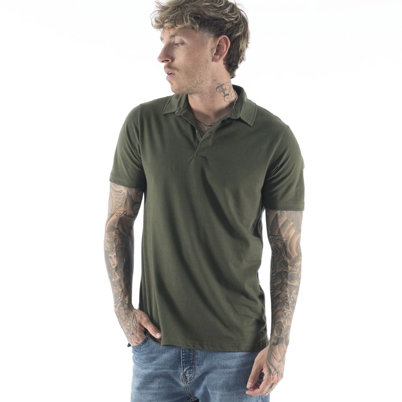 POLO MANGA CORTA ALGODÓN HOMBRE BLACKOUT ESMER - 3