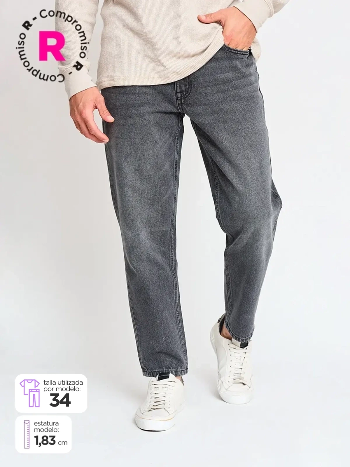 JEANS HOMBRE INDEX STAN - 1