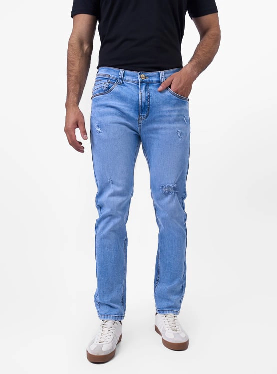 JEANS SLIM HOMBRE BRONCO LIMBO - 1