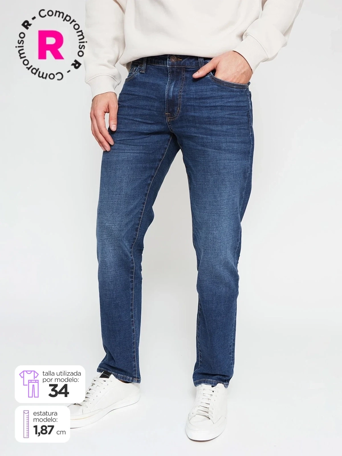 JEAN SLIM HOMBRE AERO SS25 - 1