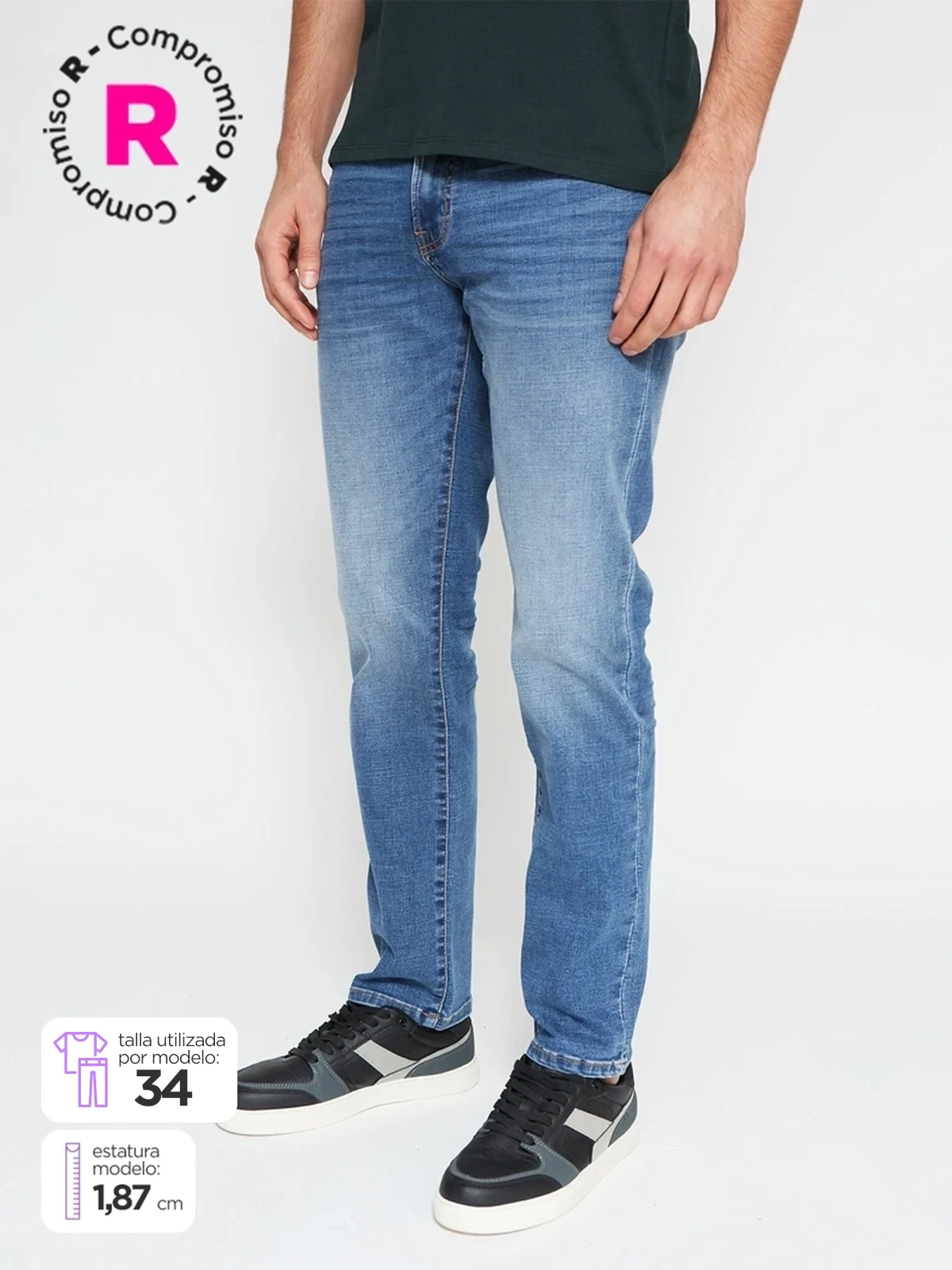JEAN SLIM HOMBRE AERO SS25 - 1