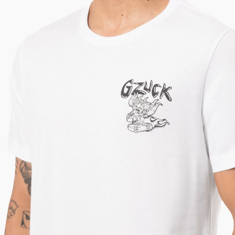POLO MANGA CORTA ALGODÓN HOMBRE GZUCK BLANCO CANOZ - 4