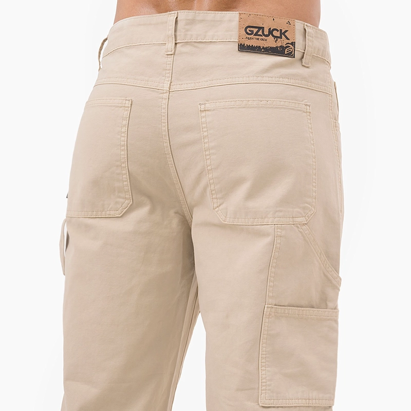 PANTALÓN ALGODÓN RECTO HOMBRE GZUCK CANVOLK - 5