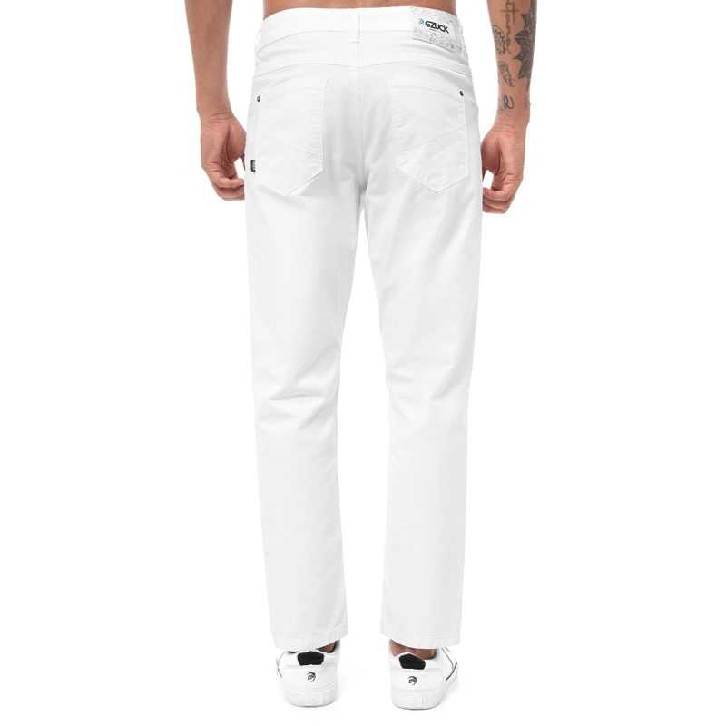 PANTALÓN SLIM FIT HOMBRE GZUCK MARKZU DRILL - 3