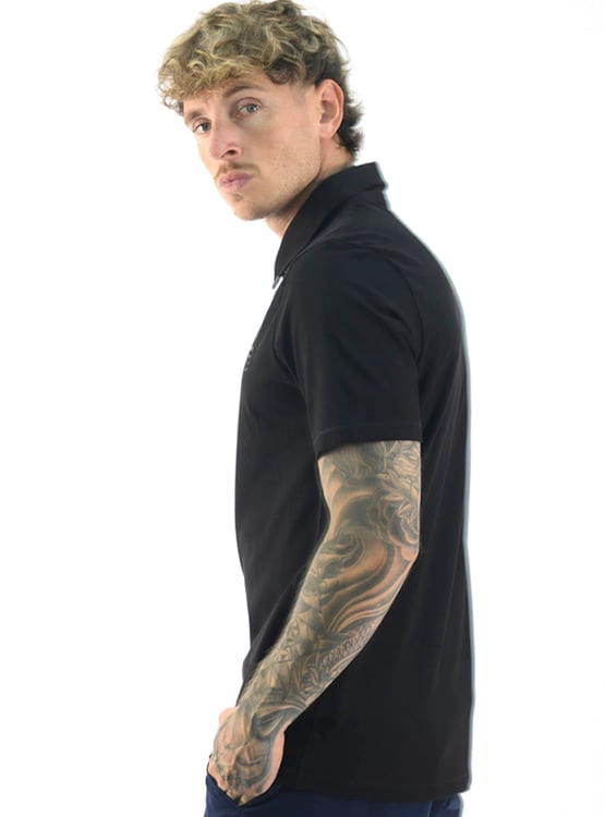 POLO MANGA CORTA ALGODÓN HOMBRE BLACKOUT DINAMO H24-25  - 2