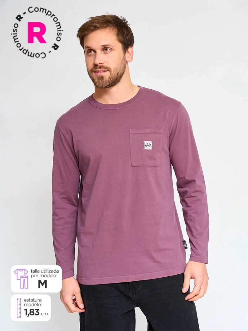 POLO MANGA LARGA HOMBRE HALF BALIK - 1