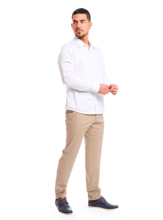 PANTALÓN CASUAL ALGODÓN HOMBRE METAL JEANS FRANK - 3