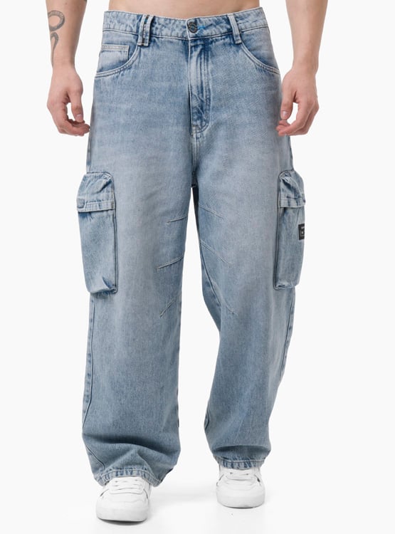 JEANS ALGODÓN SUELTO LOOSE HOMBRE GZUCK SKLATX - 1
